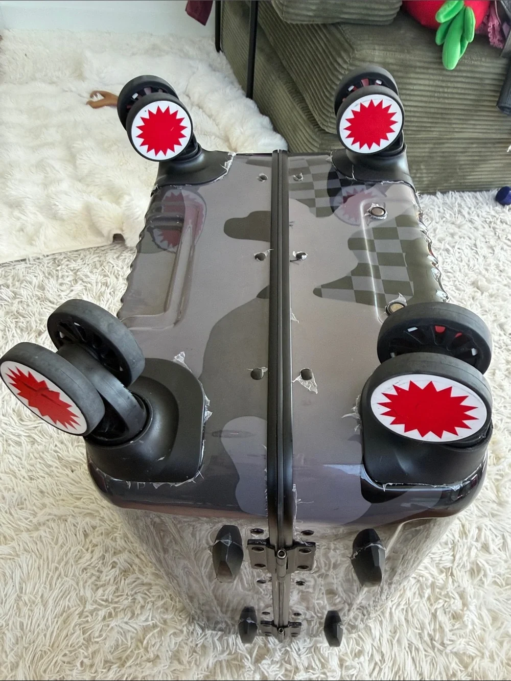 Sprayground 3AM Sharknautics 22” Carry-On Luggage SOLDOUT FOREVER